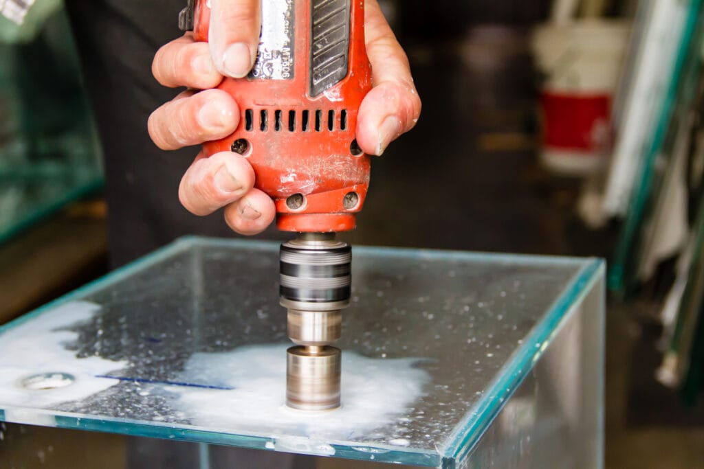 How to Remove a Stuck Diamond Drill Bit in Glass