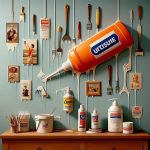 how to remove glue from walls
