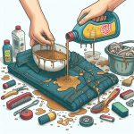 how to remove motor oil stains from clothes