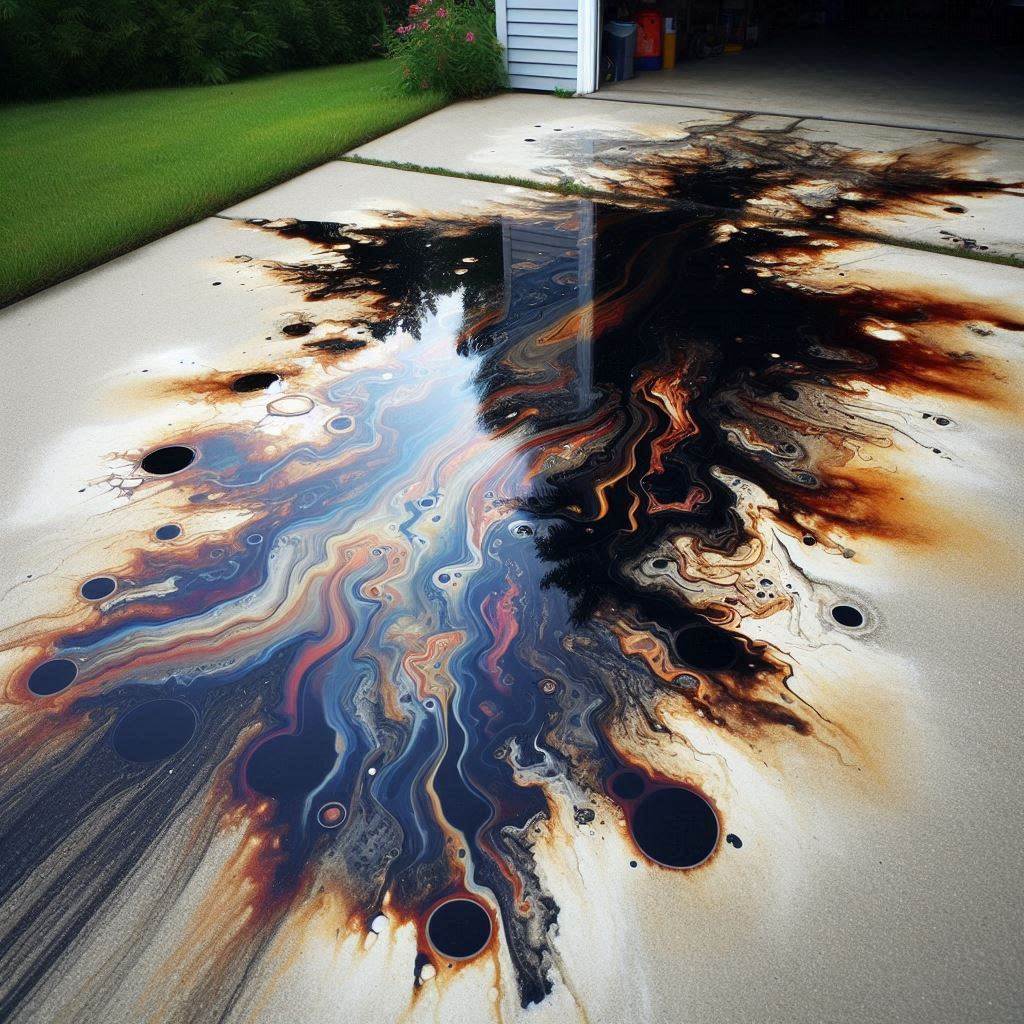 How to Remove Oil Stain from Concrete